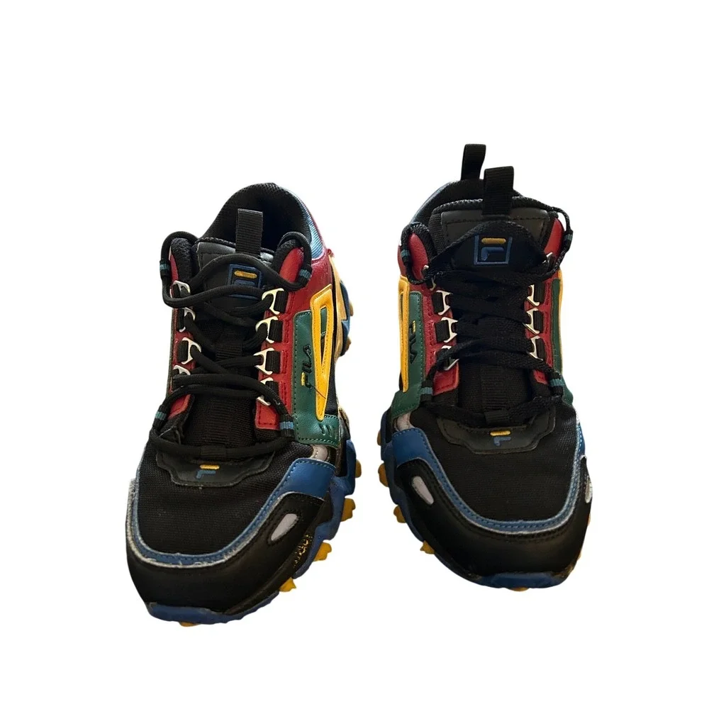 Fila Kids Shoes Chunky Sneakers Color‎ Block Size 4 US Youth